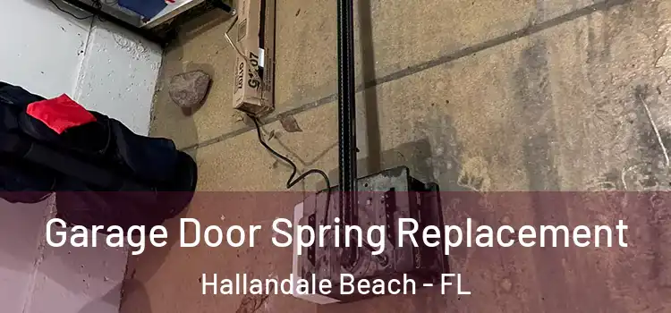  Garage Door Spring Replacement Hallandale Beach - FL