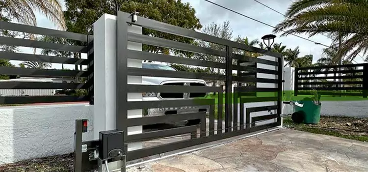 Automatic Driveway Gate Installation Hallandale Beach