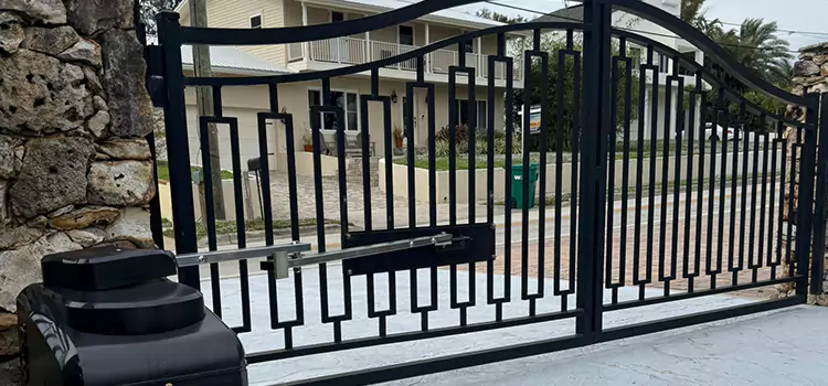 Swing Gate Opener with Keypad Hallandale Beach