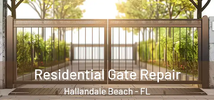 Residential Gate Repair Hallandale Beach - FL